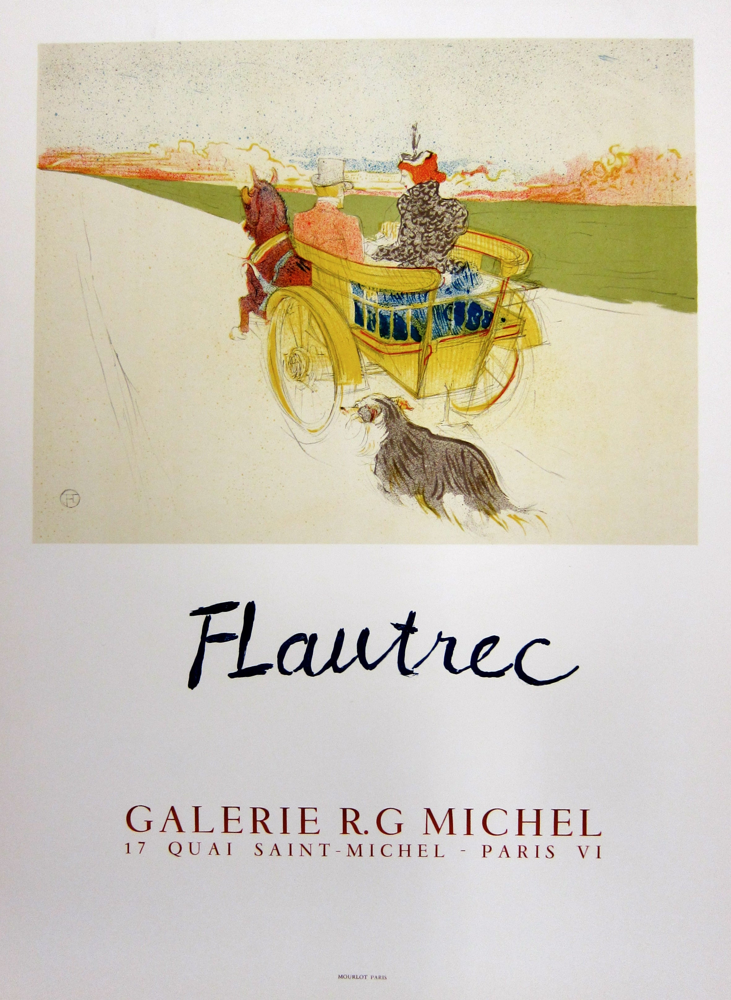 Lautrec Lithograph 21 store Michael, Mourlot