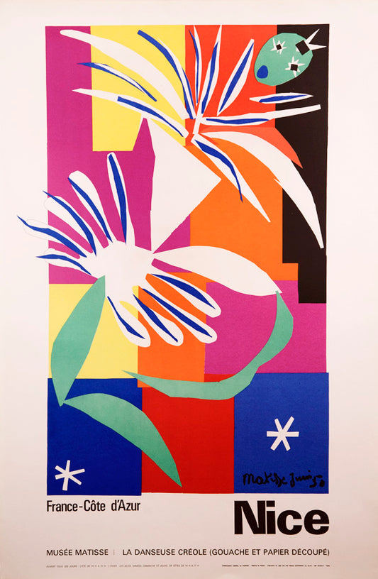 Musée Matisse Danseuse Créole by Henri Matisse, 1965