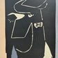 Femme Unicorne et taureau noir (licorne ailée) by Le Corbusier