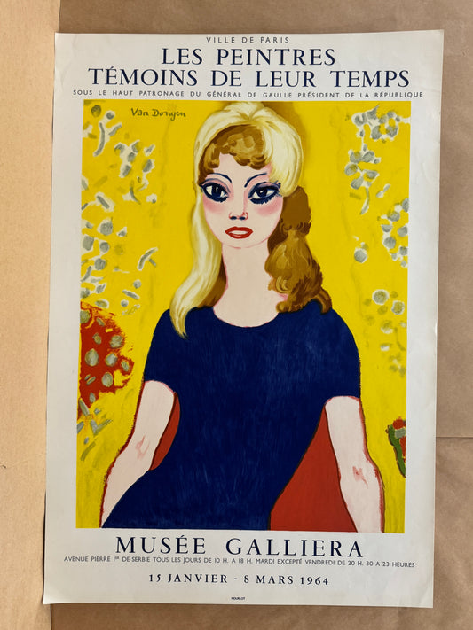 Musee Galliera, Brigitte Bardot by Kees Van Dongen