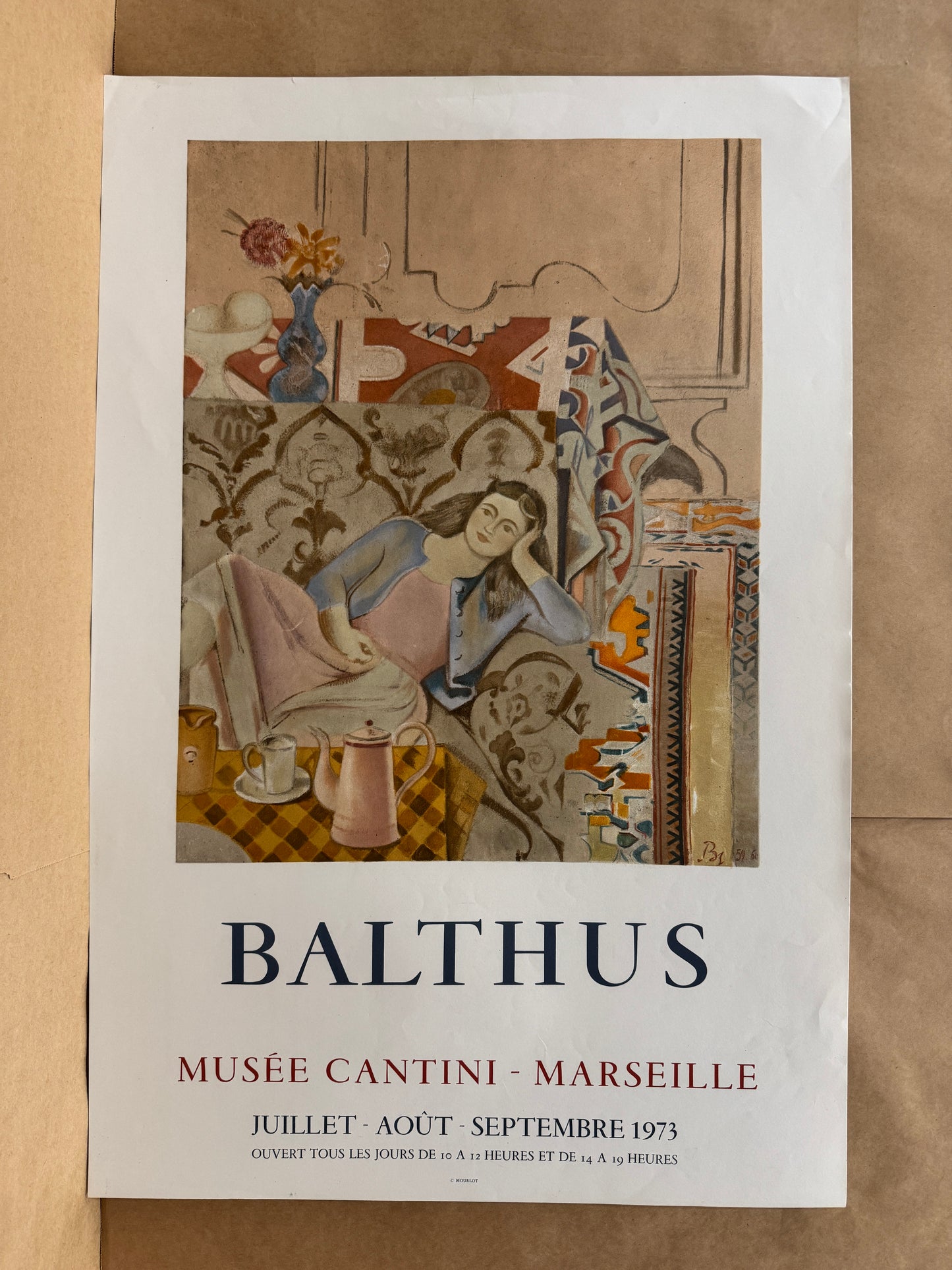 Musee Cantini-Marseille by Balthasar Balthus, 1973