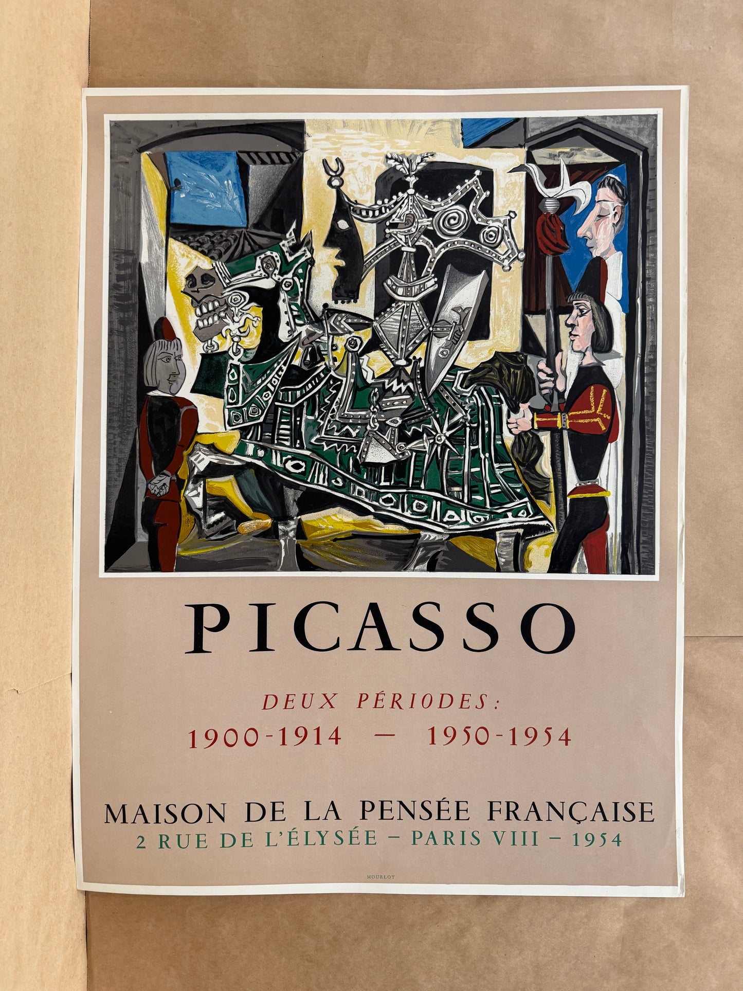 Deux Périodes - Maison de la Pensée Francaise (after) Pablo Picasso, 1954