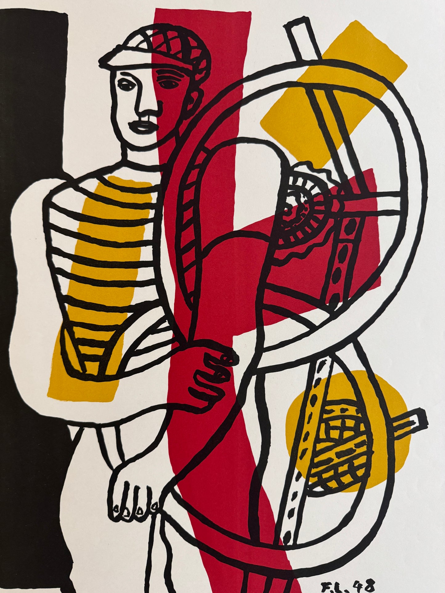 Le Travail by Fernand Leger, 1951