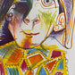 Harlequin, Galerie Louise Leiris by Pablo Picasso, 1971