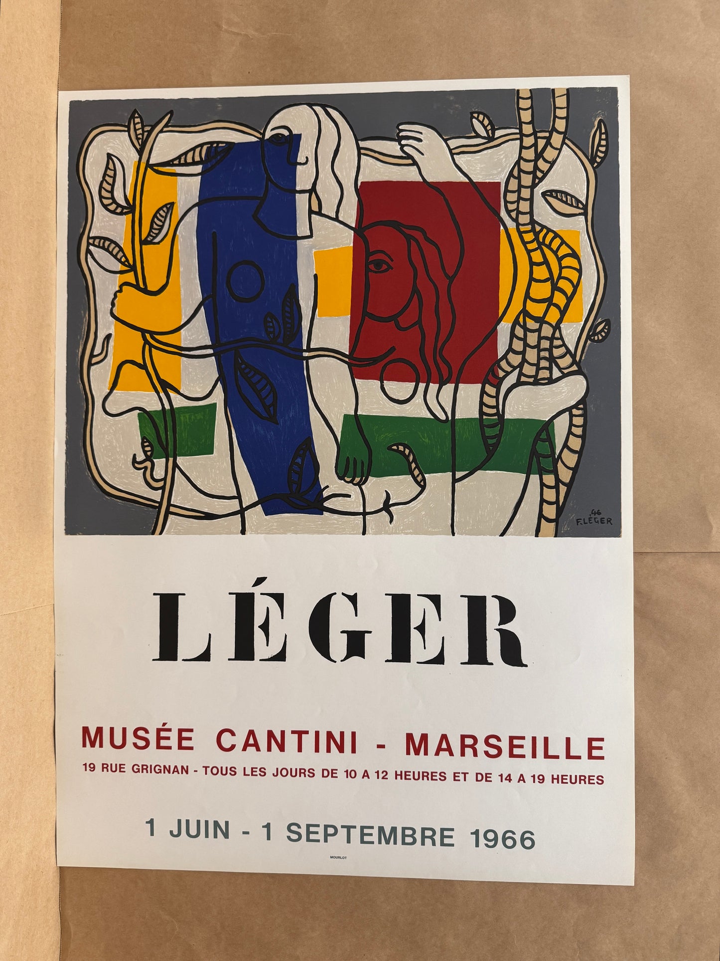 Musée Cantini by Fernand Leger, 1966