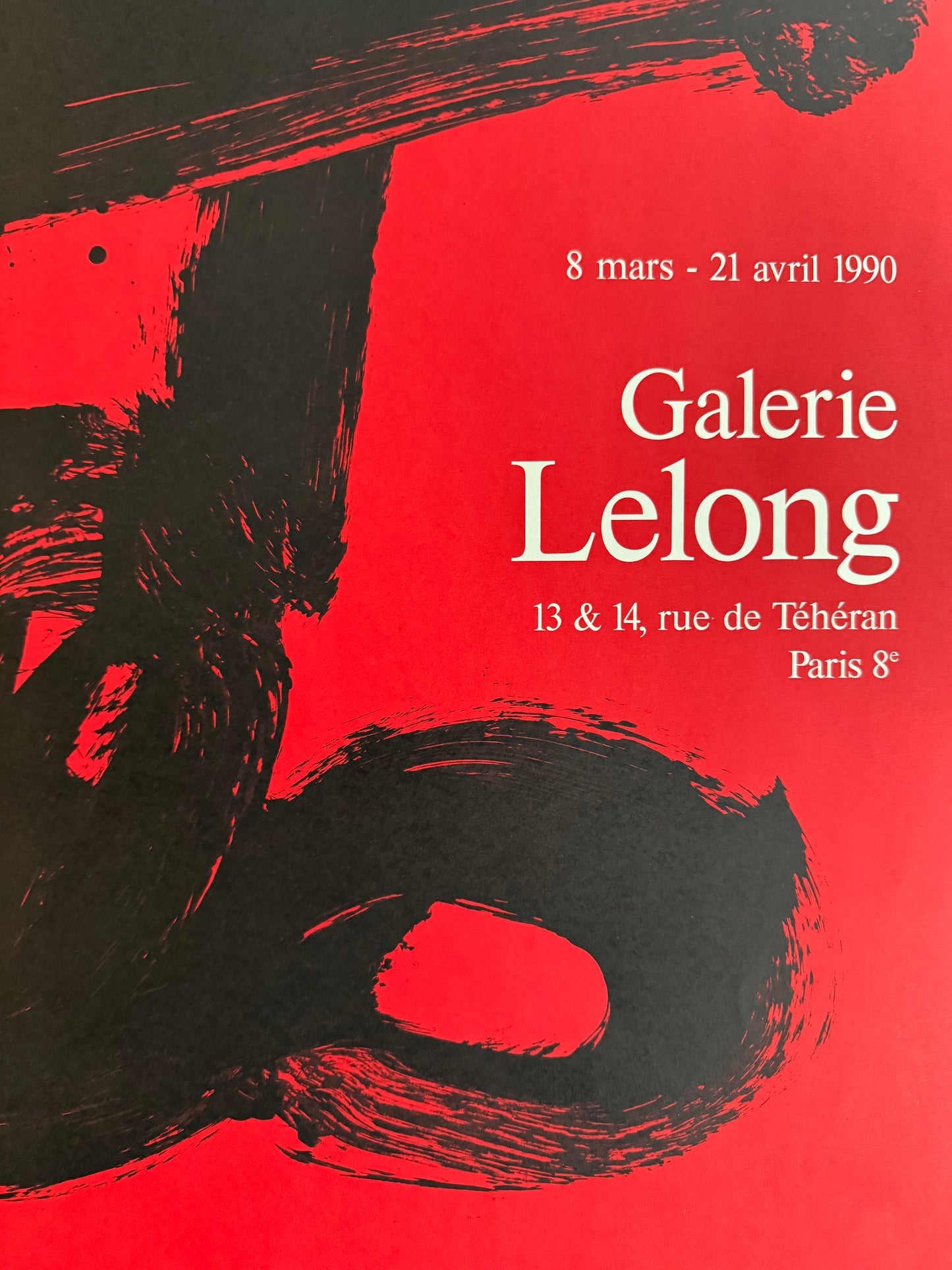 Galerie Lelong - by Antoni Tapies, 1990