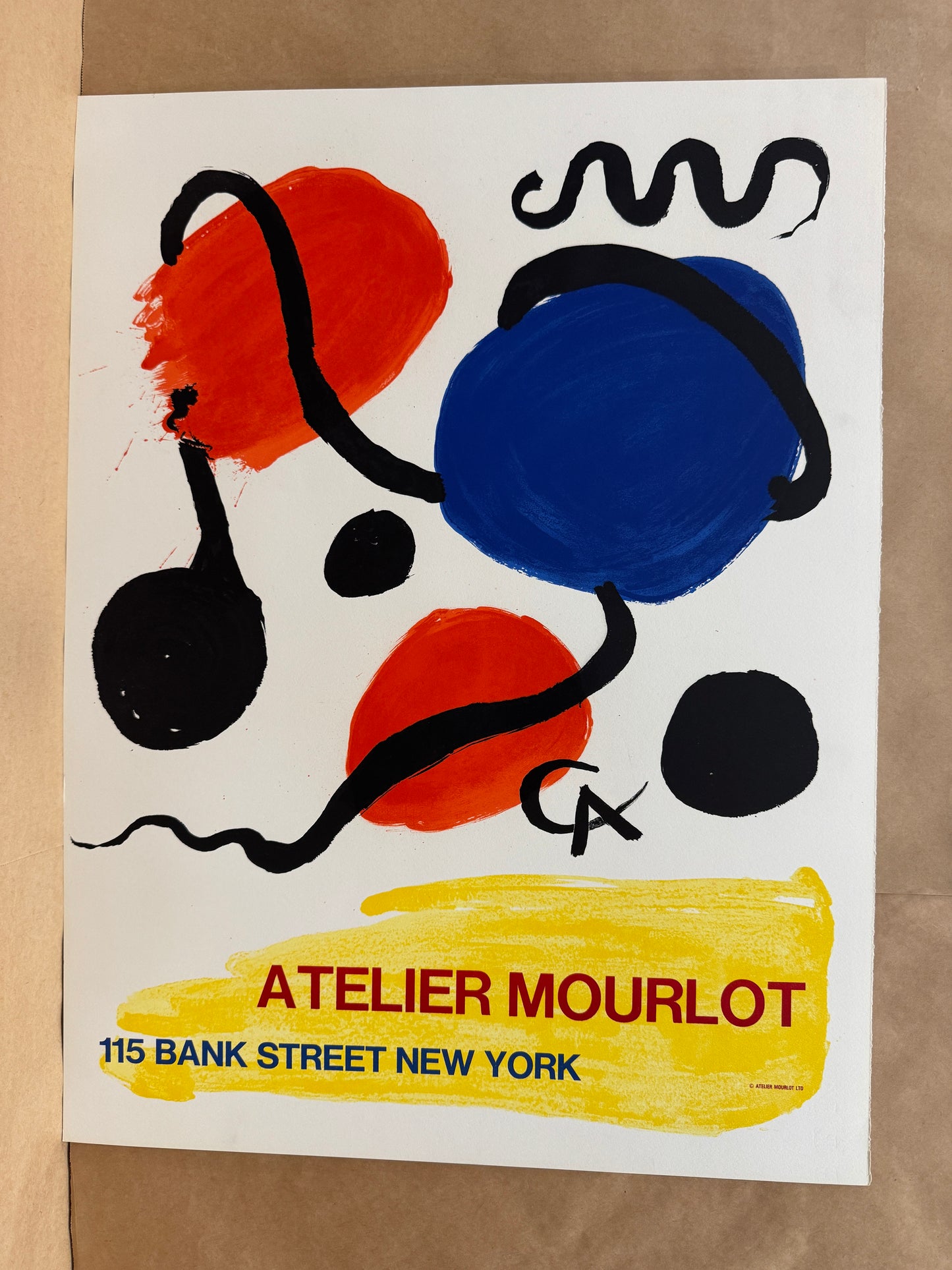 Atelier Mourlot (115 Bank Street) by Alexander Calder, 1967