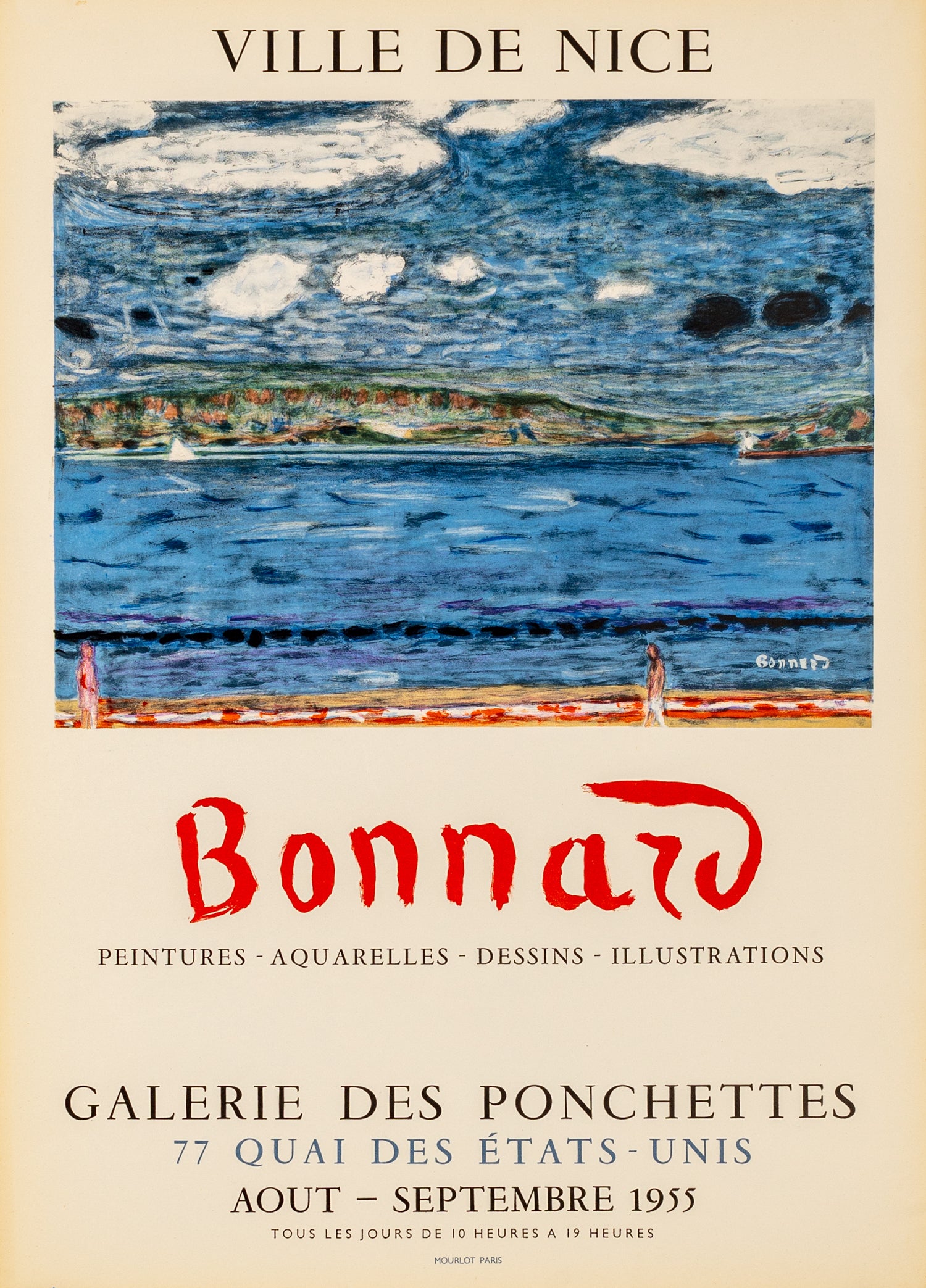 Galerie des Ponchettes by Pierre Bonnard, 1955 – Mourlot Editions